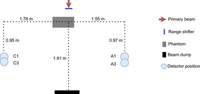 Range-shifter effects on the stray field in proton therapy measured with the variance–covariance method